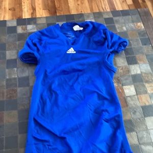 adidas football jersey new tags thick nylon stretchy material, 2xl